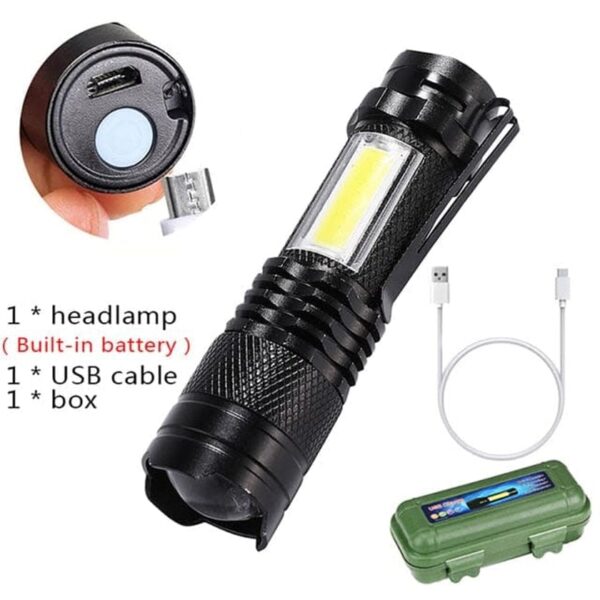 Q5 Portable Mini Led Flashlight 2000 Lumens - Image 5