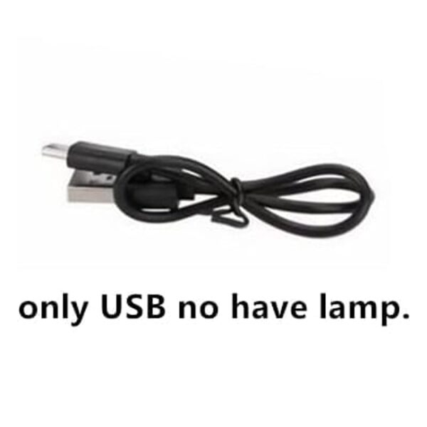 Mini LED 500MA USB Rechargeable Pocket Keychain Flashlight - Image 5