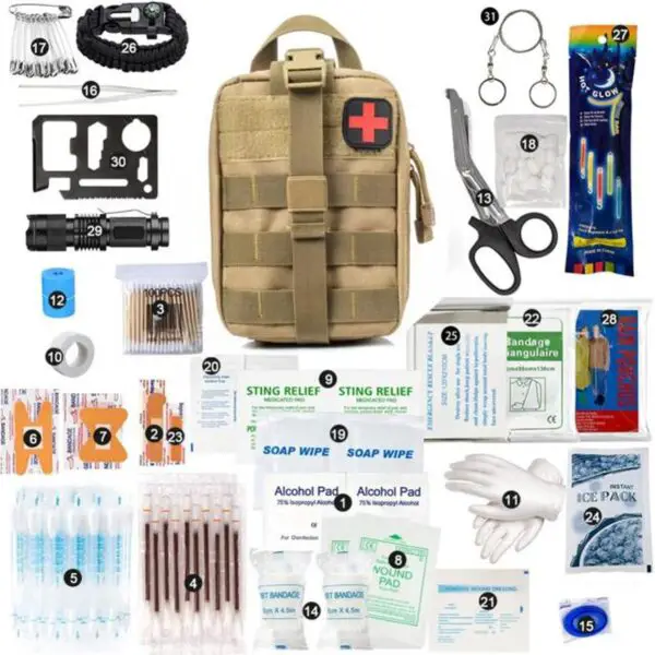 Khaki Bag Kit