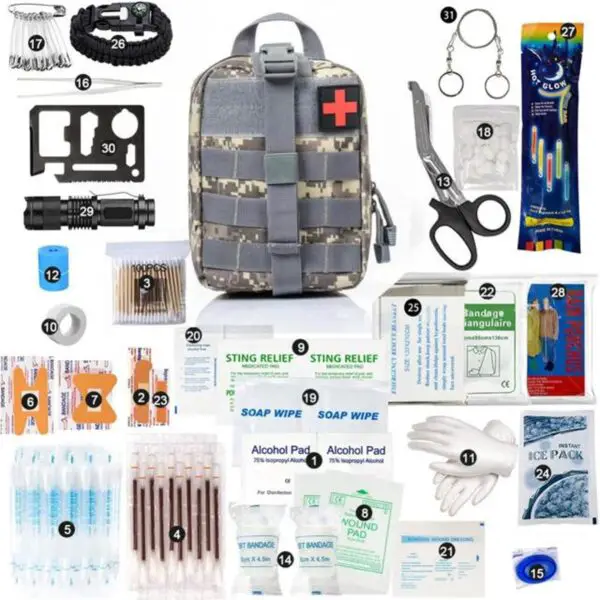 Tactical EMT/EDC Survival Emergency Kit - Image 6