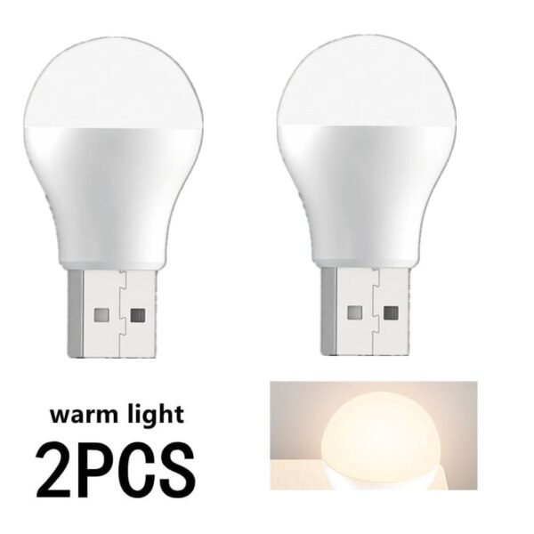 USB Charging Small LED Plug Lamp/ Night Light - Image 3