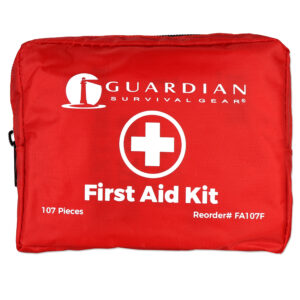 107-Piece First Aid Kit, Soft-Shell Case