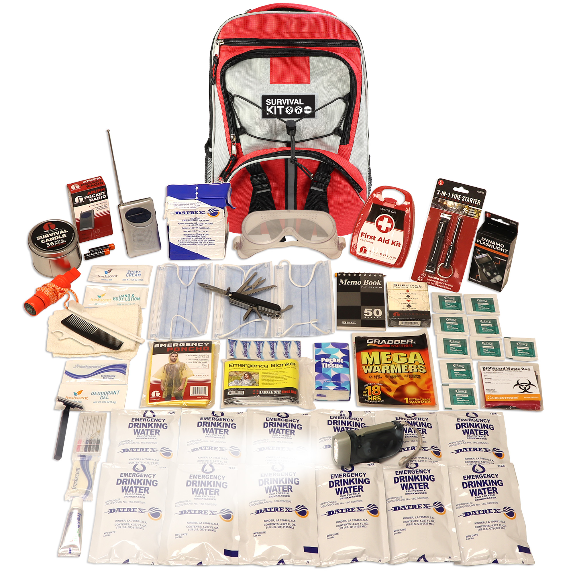 1 Person Essential Survival Kit